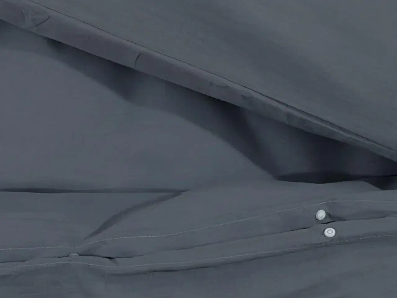 Billede 8 - Sengetøj 200x220 cm let mikrofiberstof antracitgrå