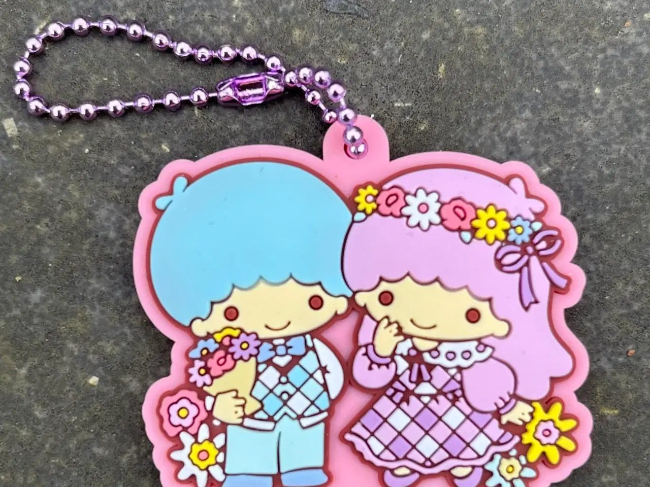 Billede 1 - Sanrio - Little Twin Stars nøglering