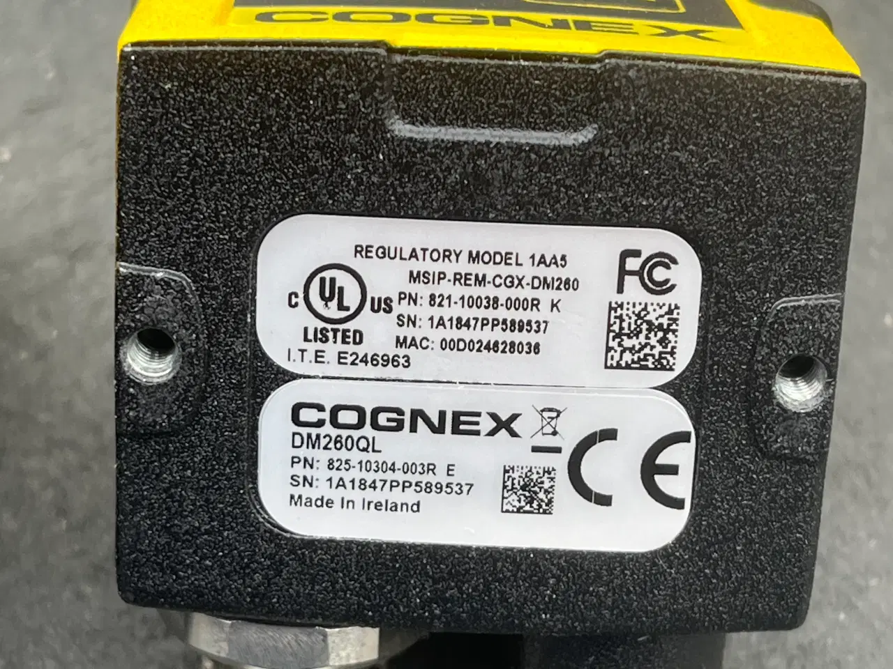 Billede 2 - Barcode scanner COGNEX DM260QL