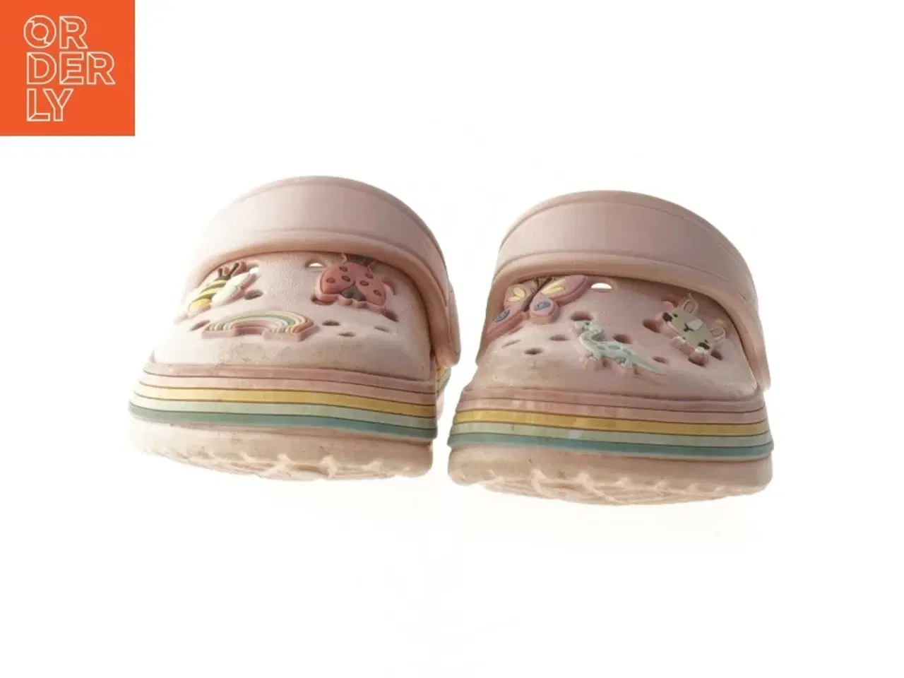 Billede 4 - Børne crocs med farverige detaljer fra Next (str. 21,5 )