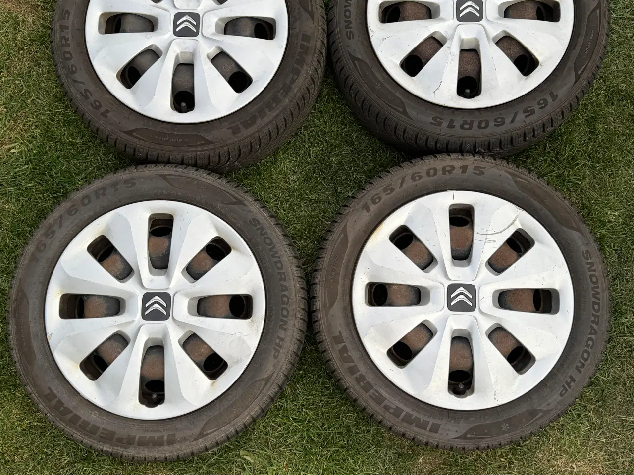 Billede 6 - Vinterhjul / Helårshjul 15” Citroen C1 