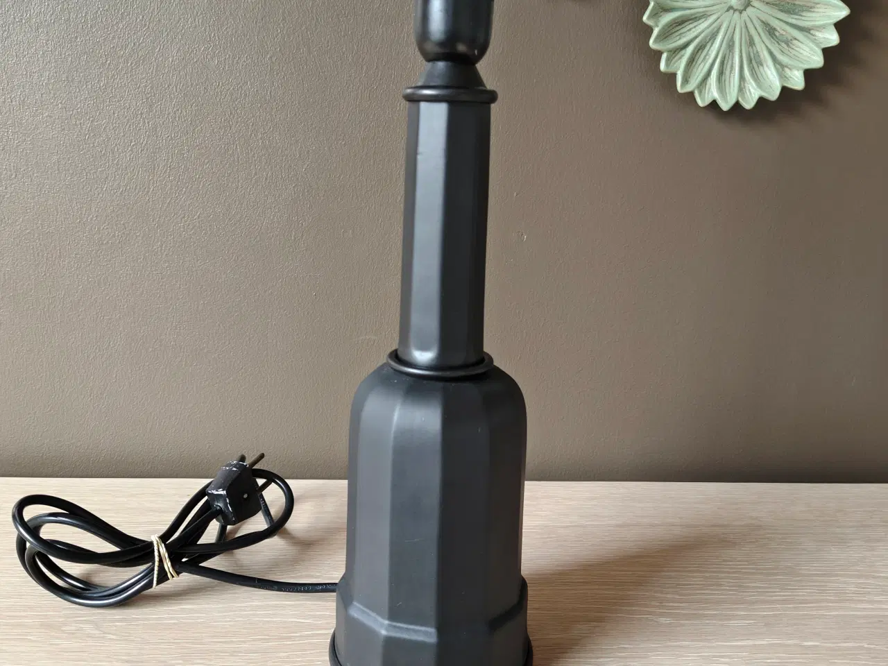 Billede 1 - Flot sort Heidelberg bordlampe