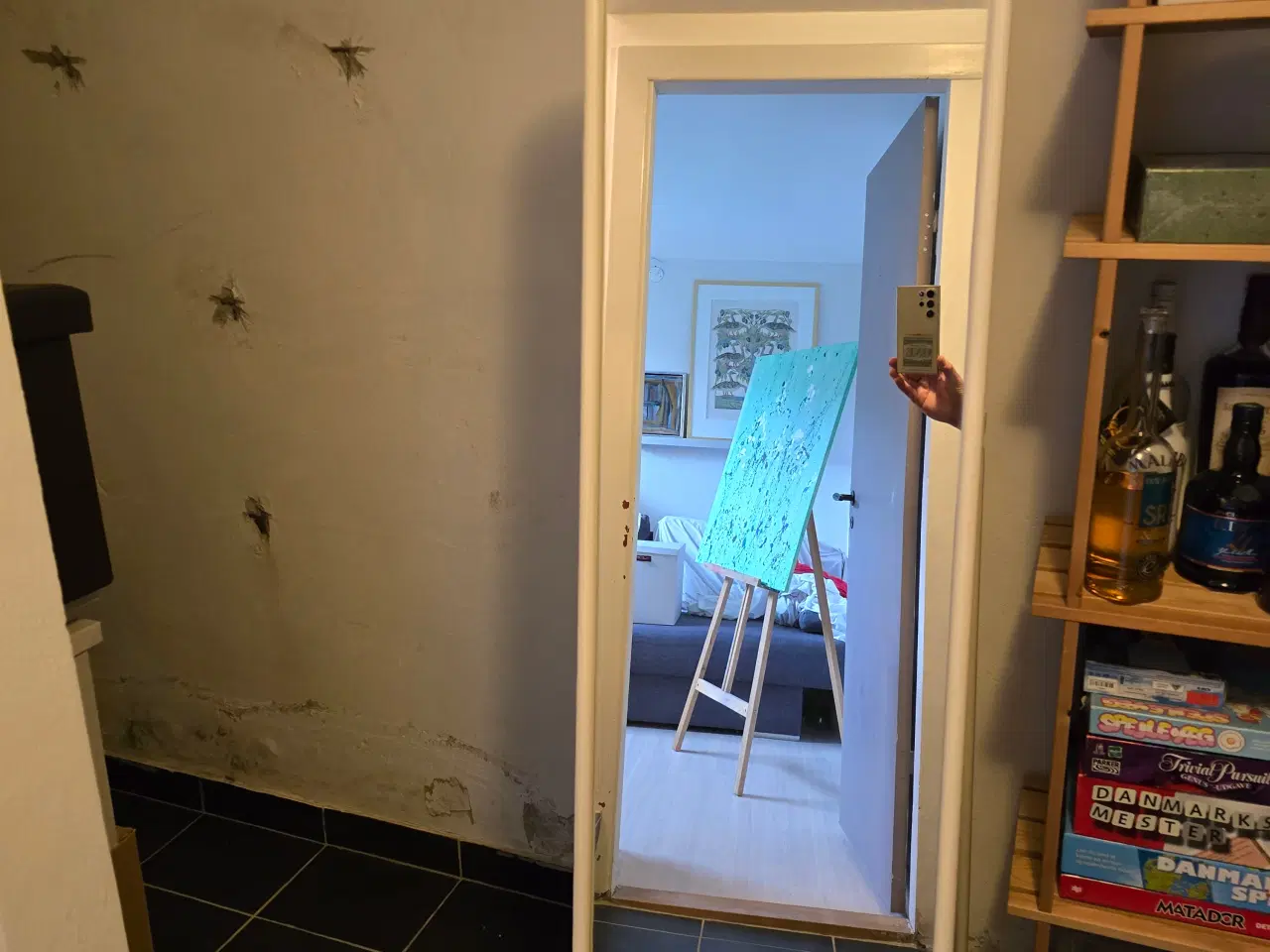 Billede 3 - gulvspejl Knapper