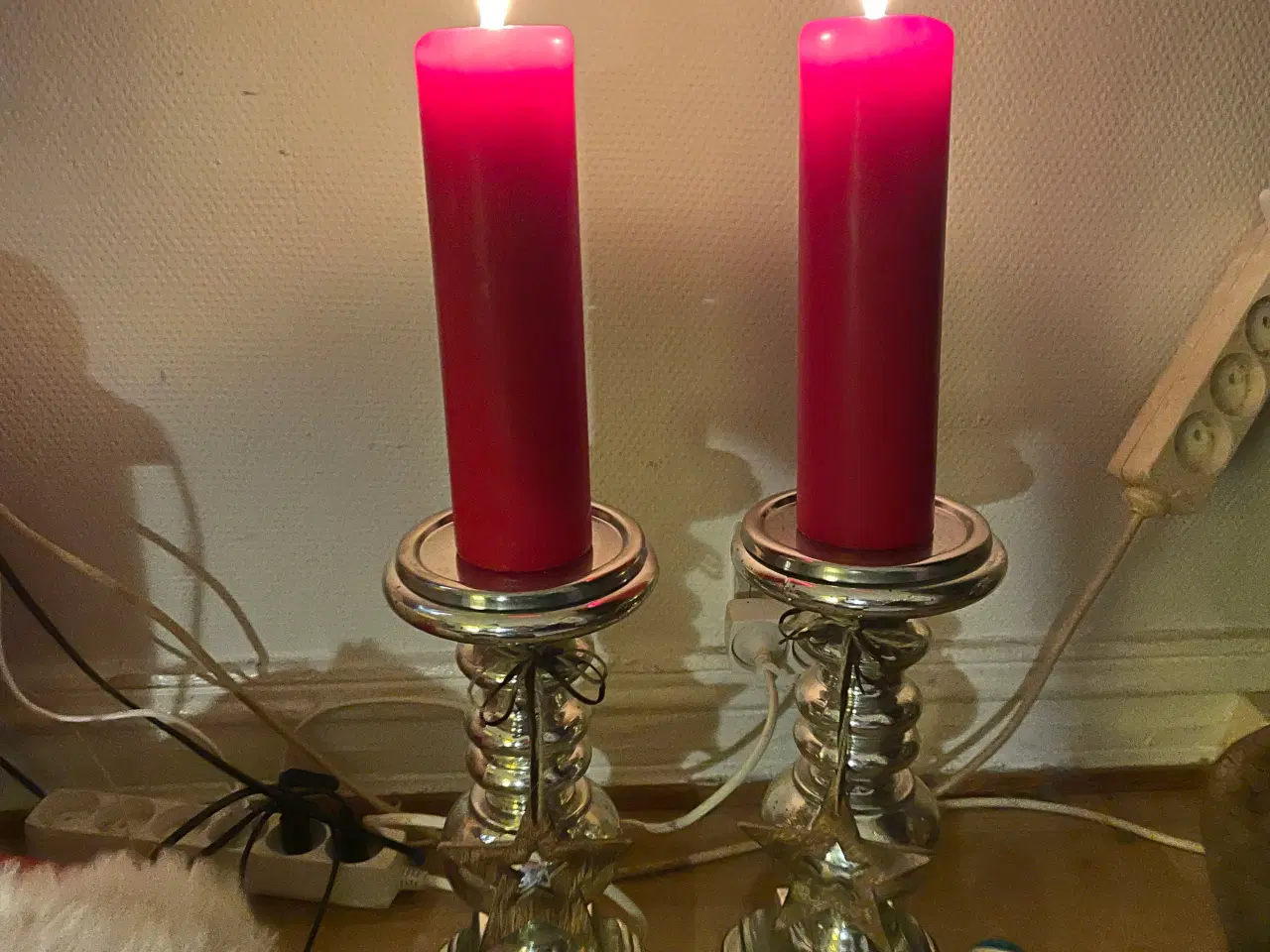 Billede 6 - Blandet smykker, lysestager. Byd
