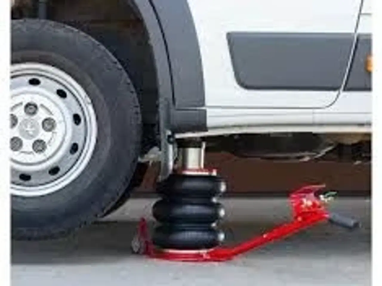 Billede 1 - Luft donkraft 3T  bælge 270mm med kort/lang håndtag