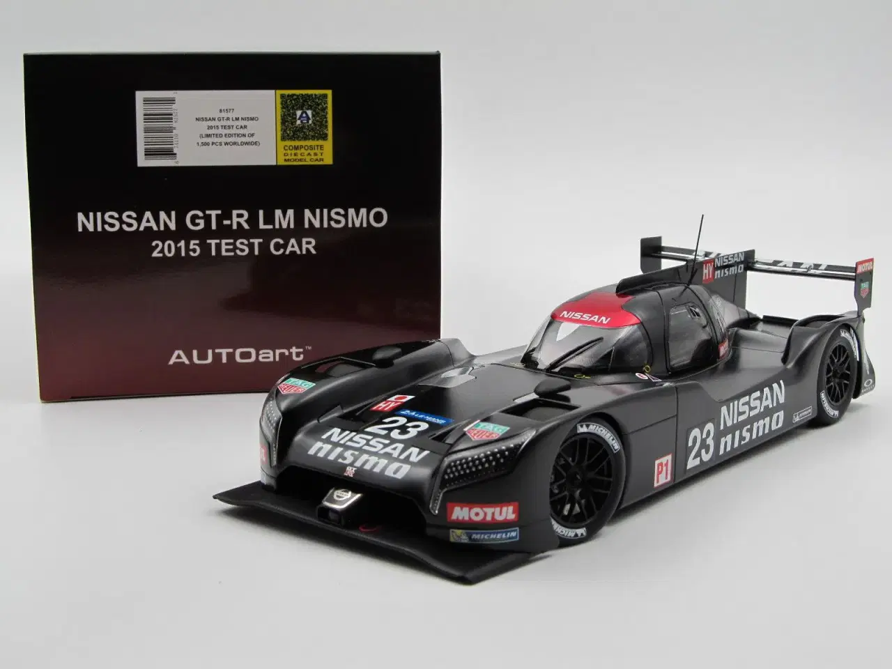 Billede 1 - 2015 Nissan GT-R LM Nismo Le Mans Testbil - 1:18 