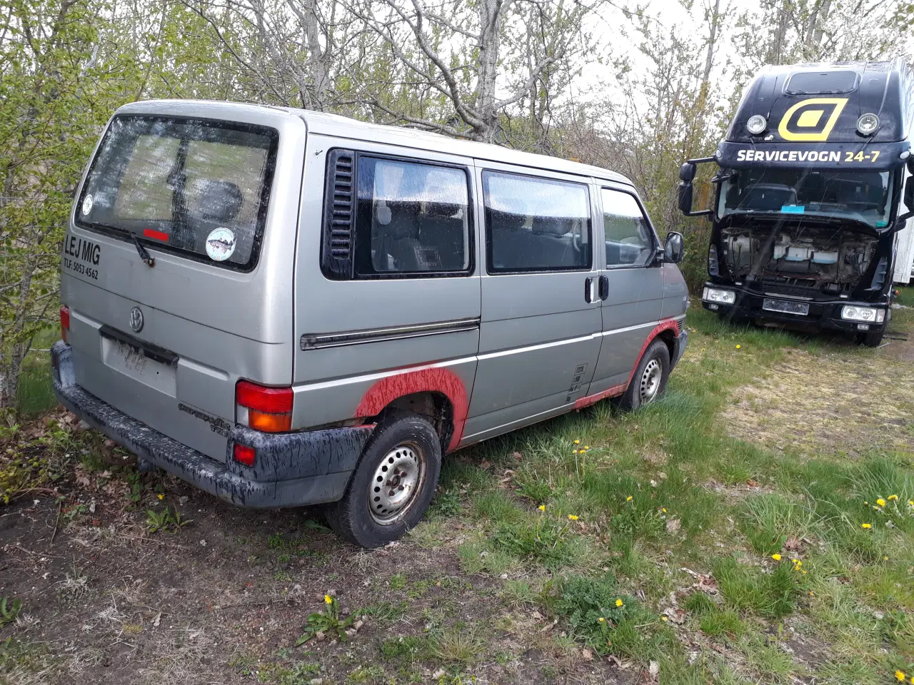 Billede 3 - VW. T4. 2,5 Tdi. 10 pers. bus. til dele/ ophug. 