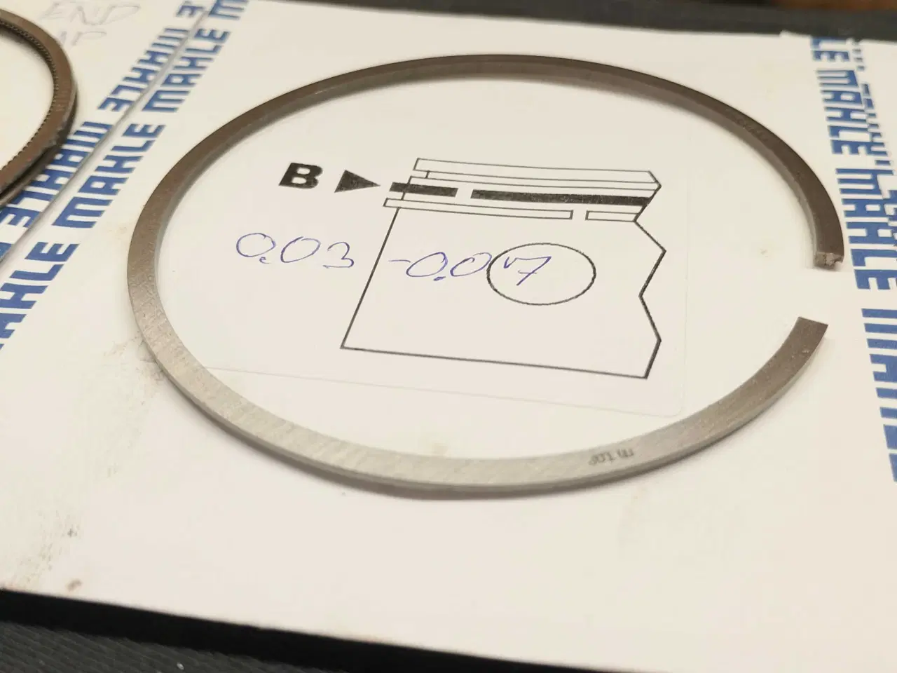 Billede 4 - Bmw stempel ringe 6sæt