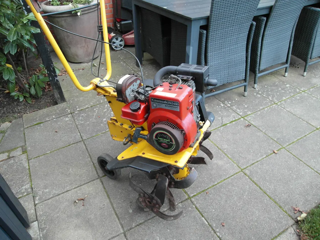 Billede 3 - Havefræser Texas med Kawasaki motor.
