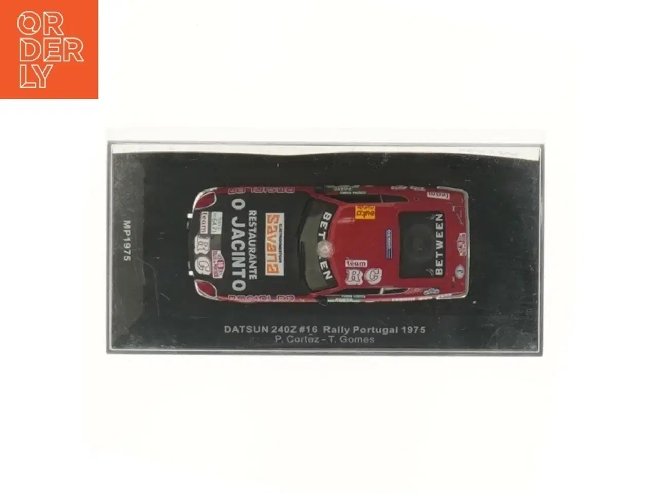 Billede 3 - Skalamodelbil Datsun 240Z 1975 Rally Portugal fra MINIpartes (str. 15x8x6 cm)