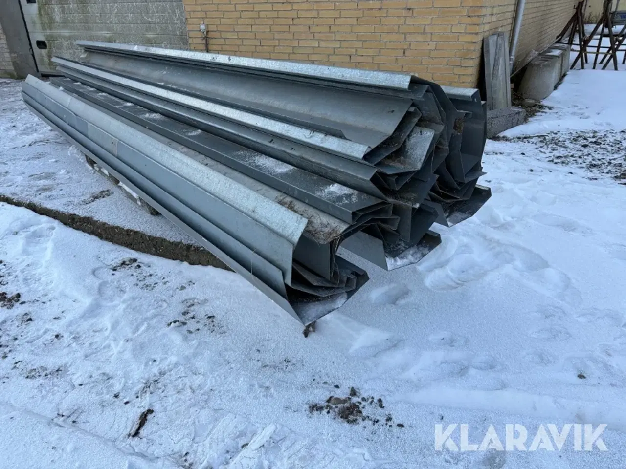 Billede 7 - Galvaniseret stål profiler 34 styk