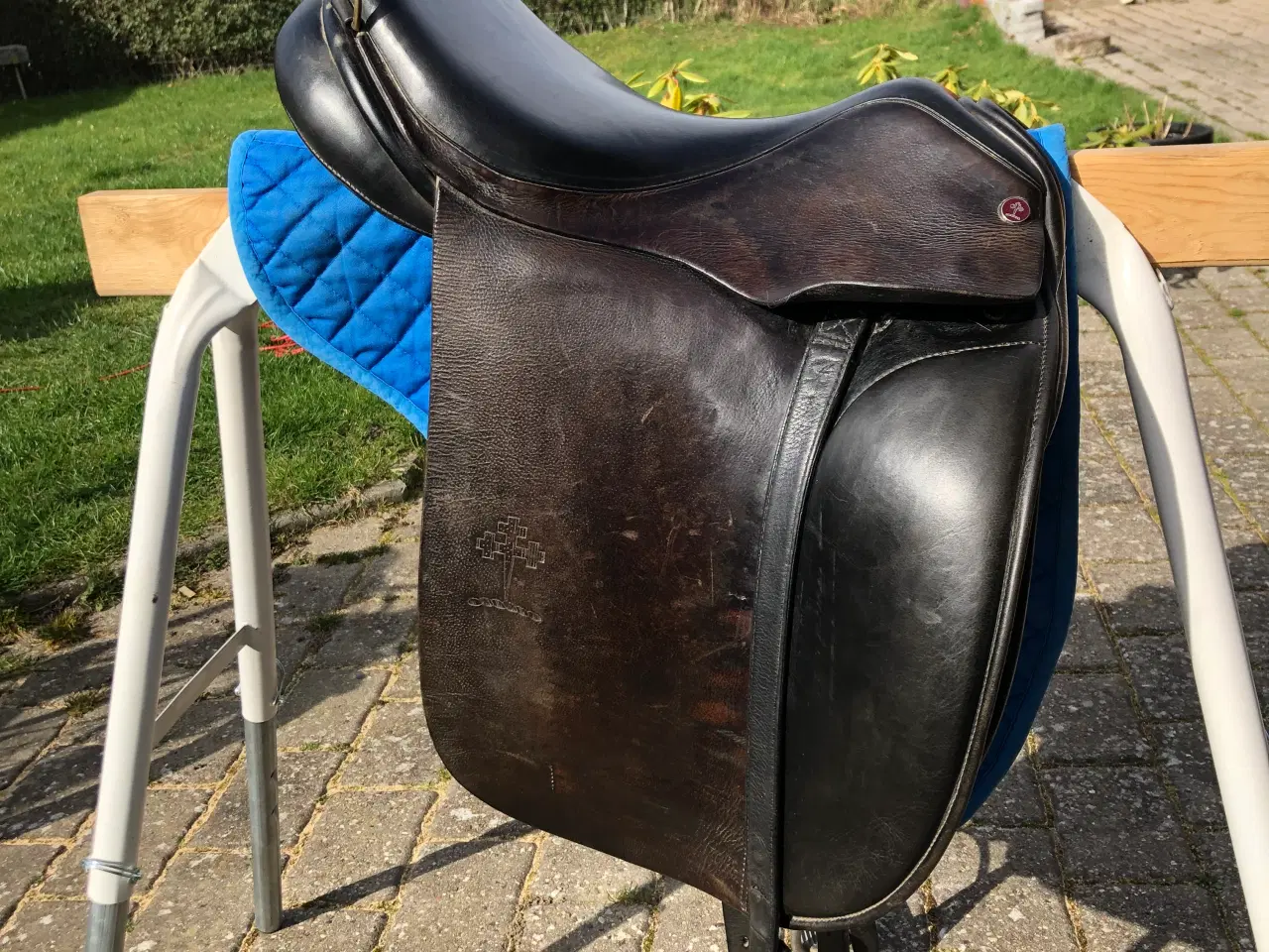 Billede 3 - 17” spalding læder sadel til salg