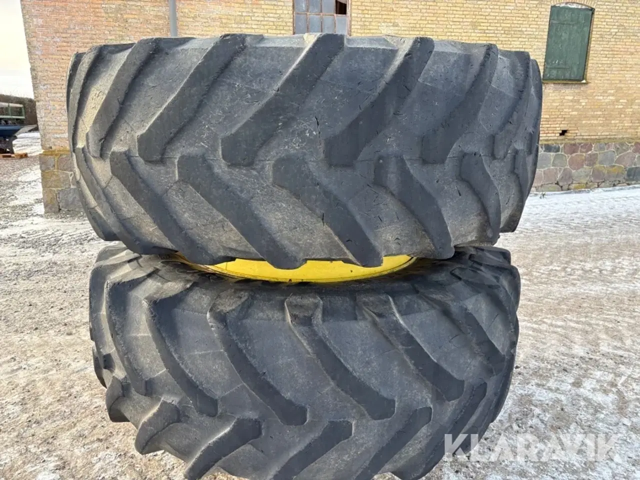 Billede 6 - Tvilling dæk baghjul Trelleborg High power