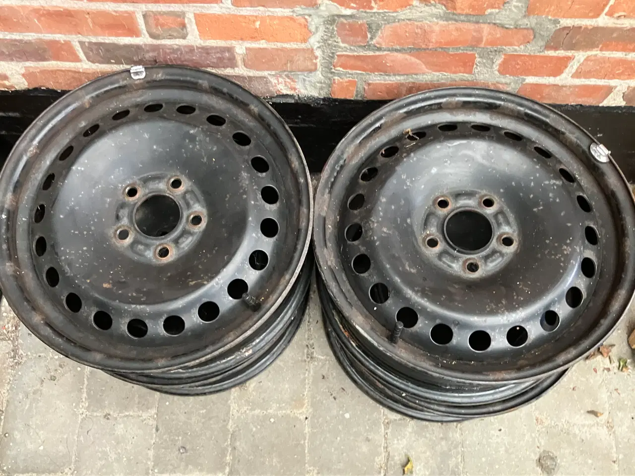 Billede 2 - Stålfælge med TPMS ventiler sælges