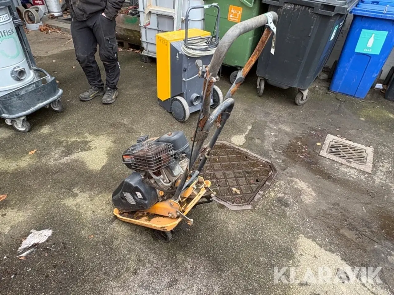 Billede 2 - Pladevibrator Herkules RP 1300 B