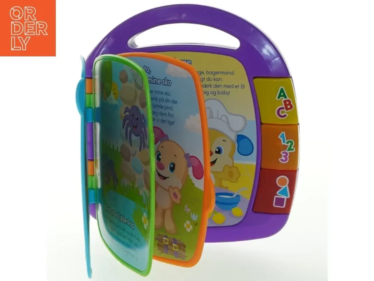 Billede 3 - Interaktiv bog fra Fisher-Price (str. 20x20 cm)