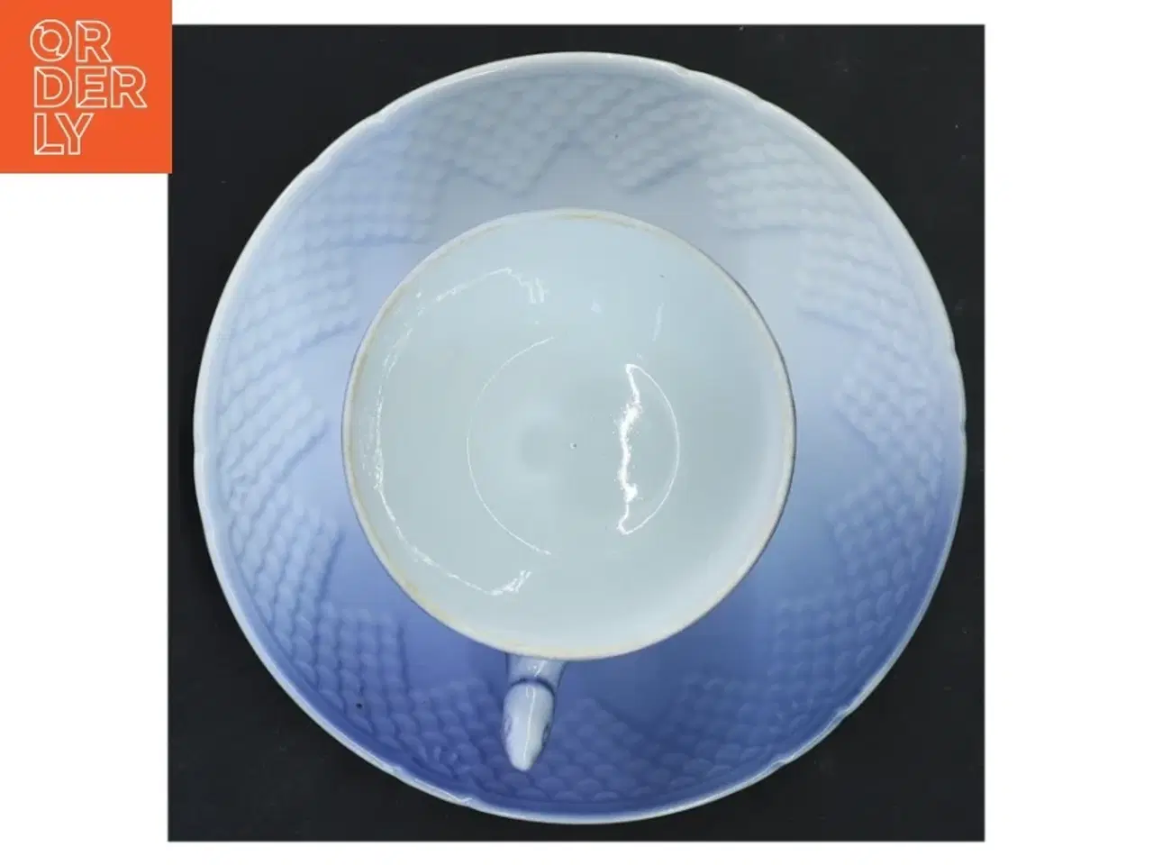 Billede 3 - Mågestel Kaffekop med underkop fra B&G (str. 6,5x9,5&ø14 cm)