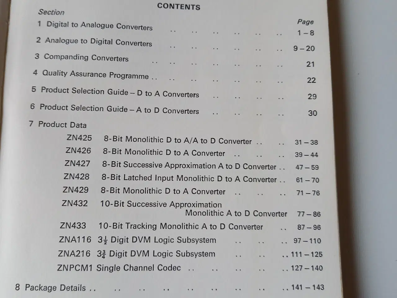 Billede 2 - Data Converter Technical Handbook, Ferranti