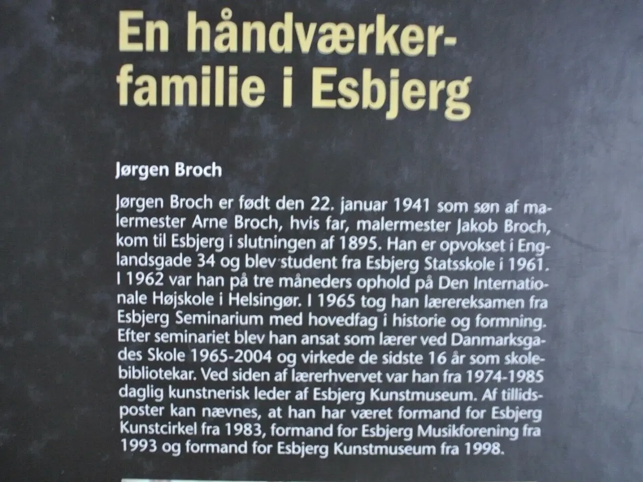 Billede 3 - en håndværkerfamilie i esbjerg - familien broch, a