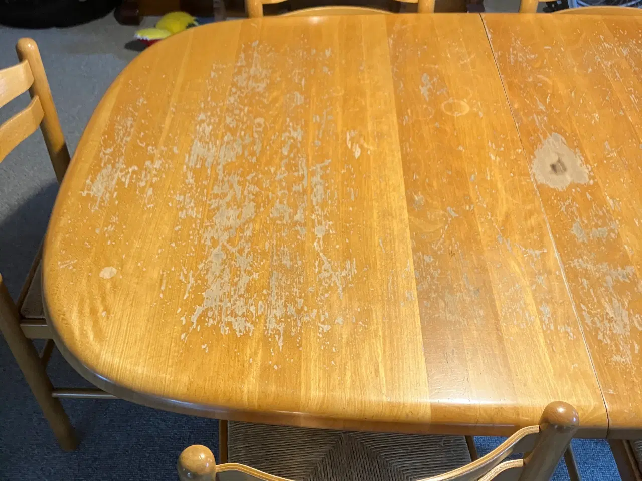 Billede 4 - Spisebord massiv bøg 