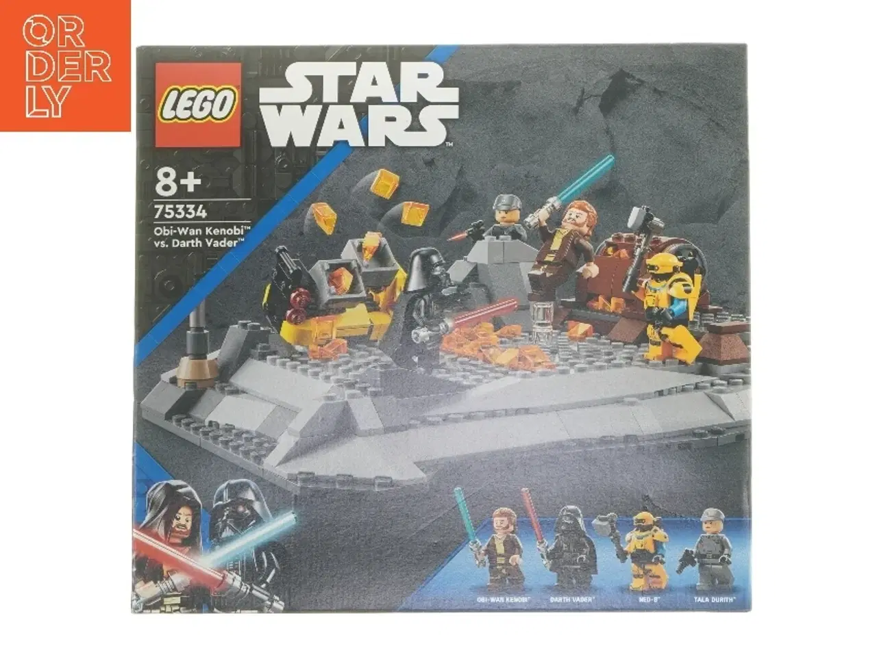 Billede 1 - LEGO Star Wars Obi-Wan Kenobi vs. Darth Vader sæt fra Lego (str. 26x7,5x28 cm)