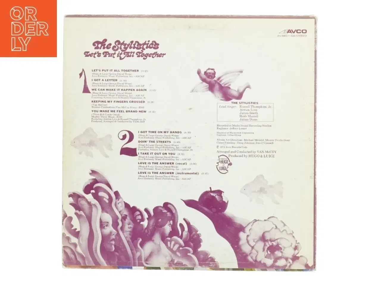 Billede 4 - Vinylplade - The Stylistics &#39;Let&#39;s Put It All Together&#39; (str. 31 x 31 centimer)