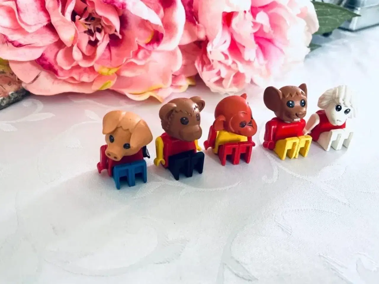 Billede 3 - Fabuland Lego 5 figur vintage 