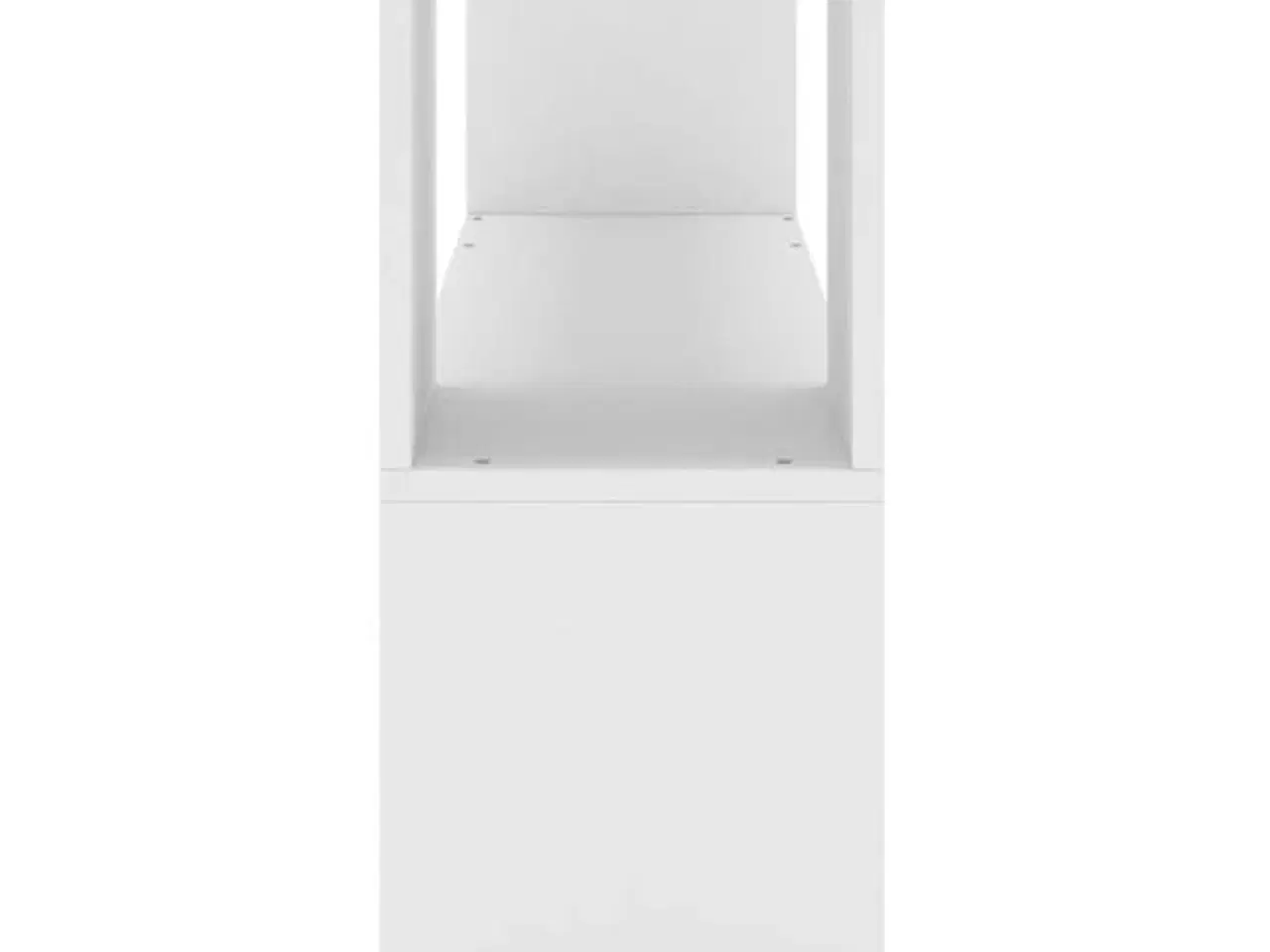 Billede 5 - Bogreol 100x24x63 cm spånplade hvid