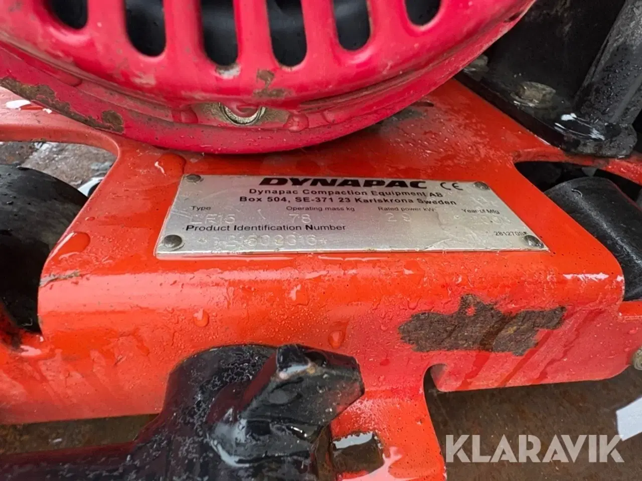 Billede 10 - Pladevibrator Dynapac LF15