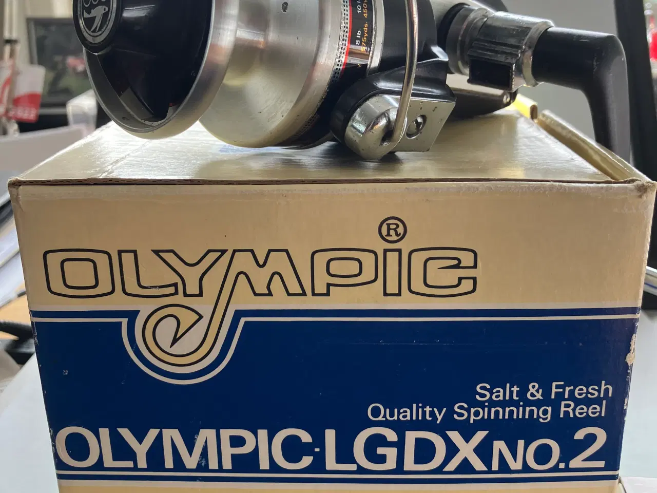 Billede 2 - Fastspolehjul STORT Olympic LGDX 2