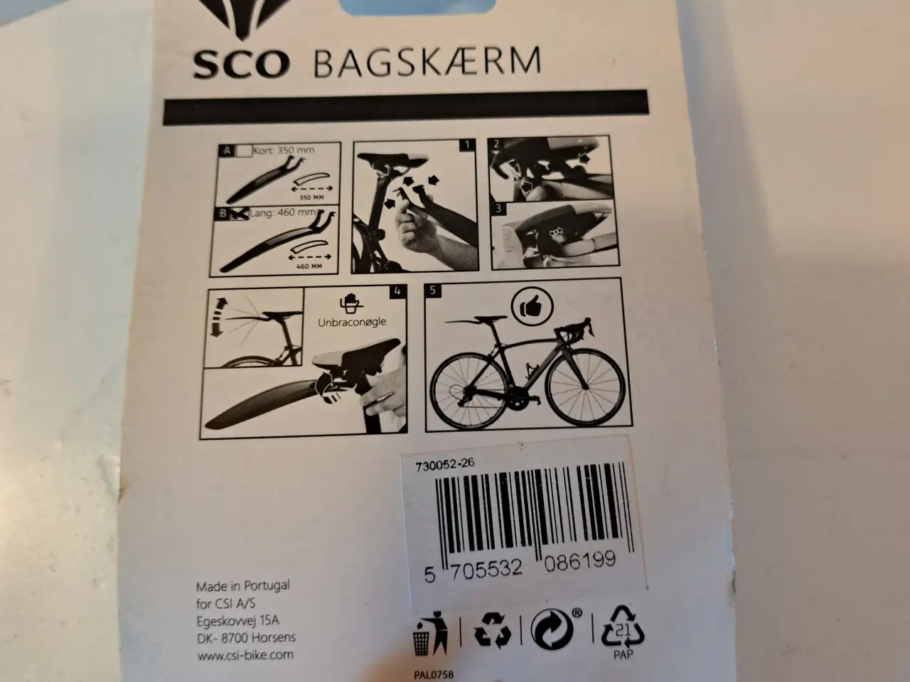 Billede 4 - Helt ny bagskærm til en SCO. Cykel aldrig brugt. 