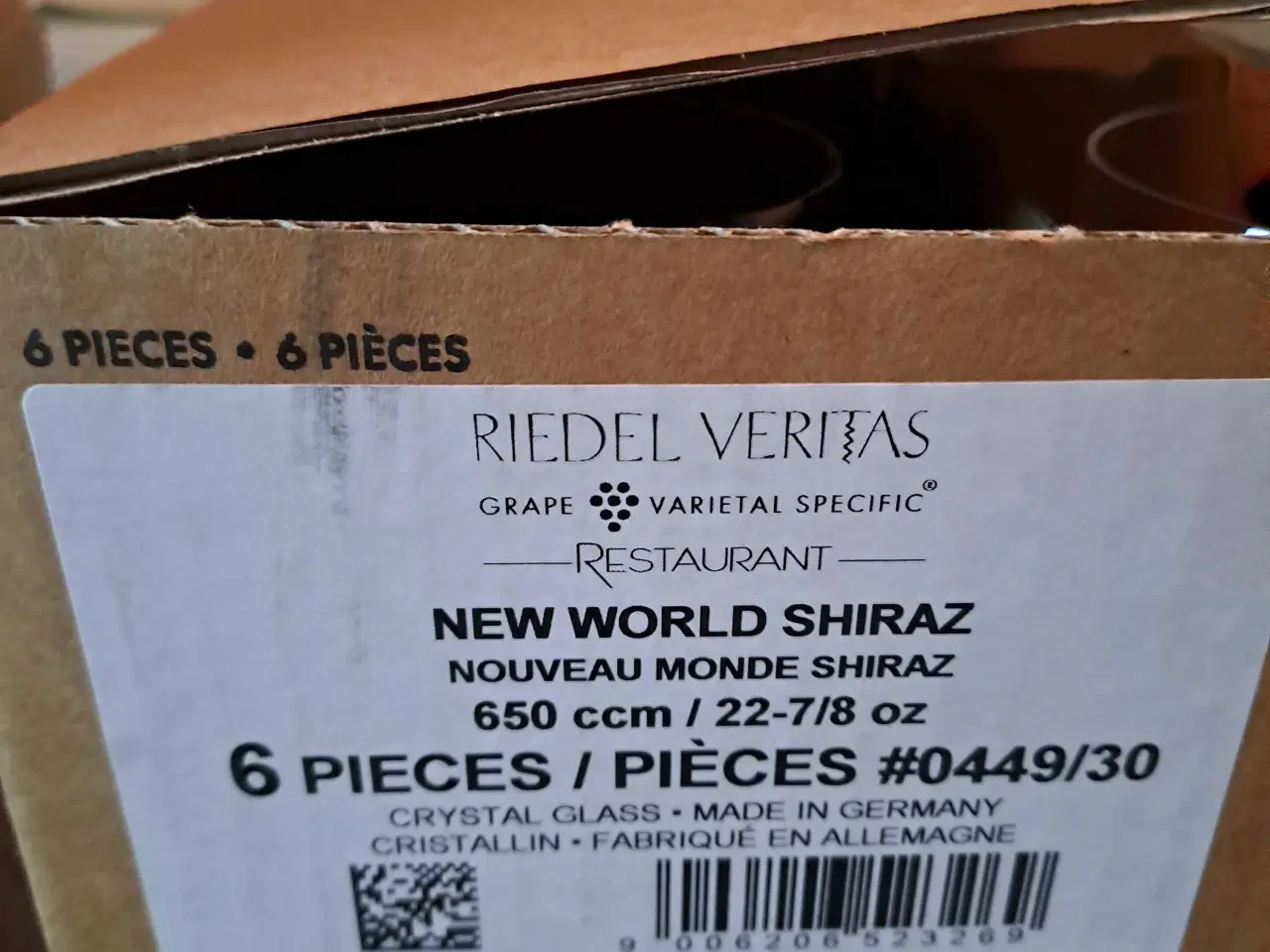 Billede 1 - RIEDEL GLAS 65 CL. 