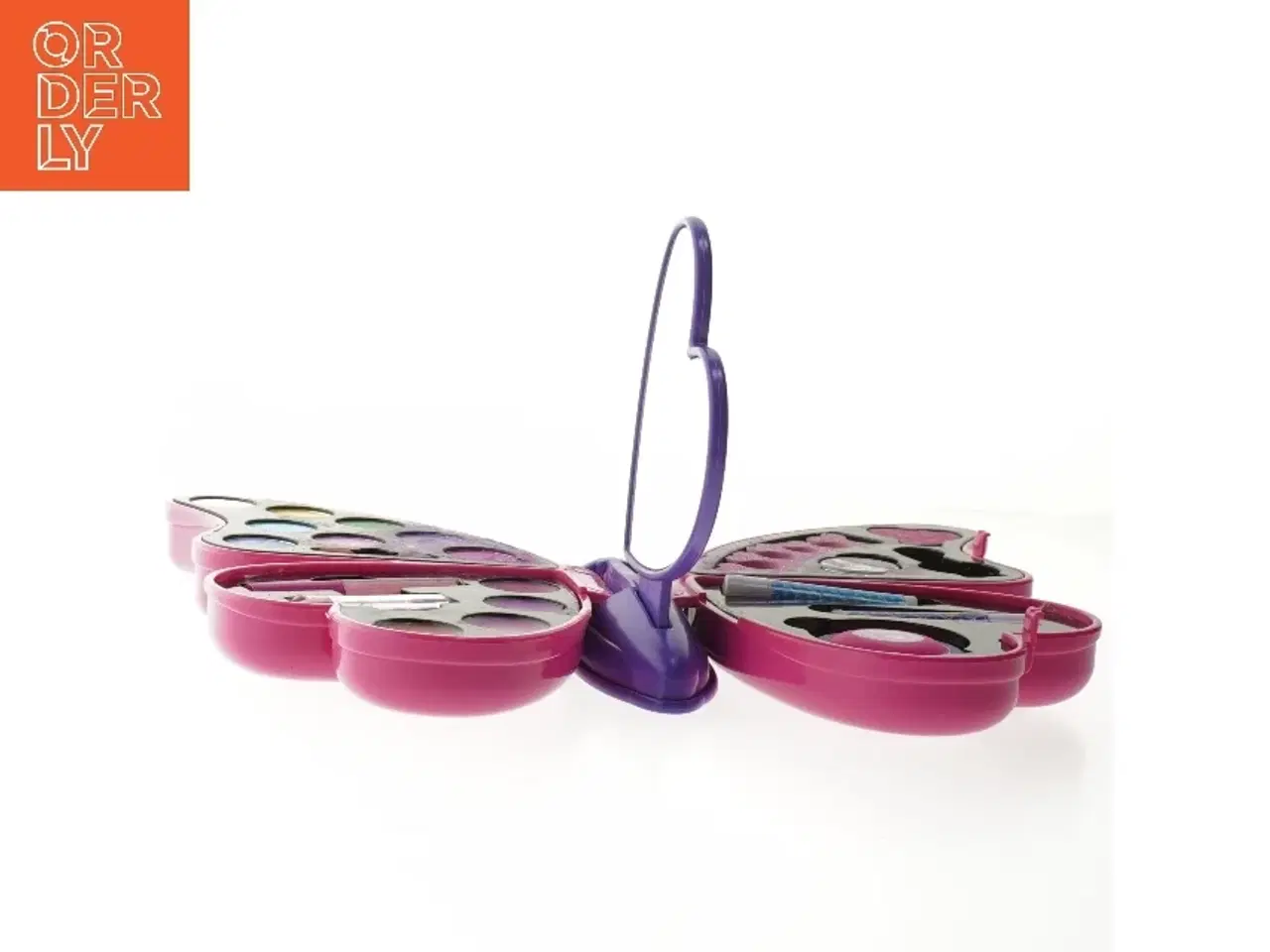 Billede 3 - Sommerfugl kompakt makeup sæt (str. 30 cm)