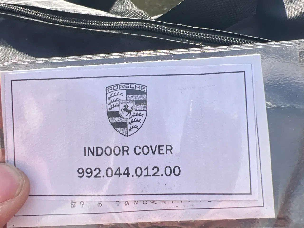 Billede 1 - Porsch 911 4S indoor cover 