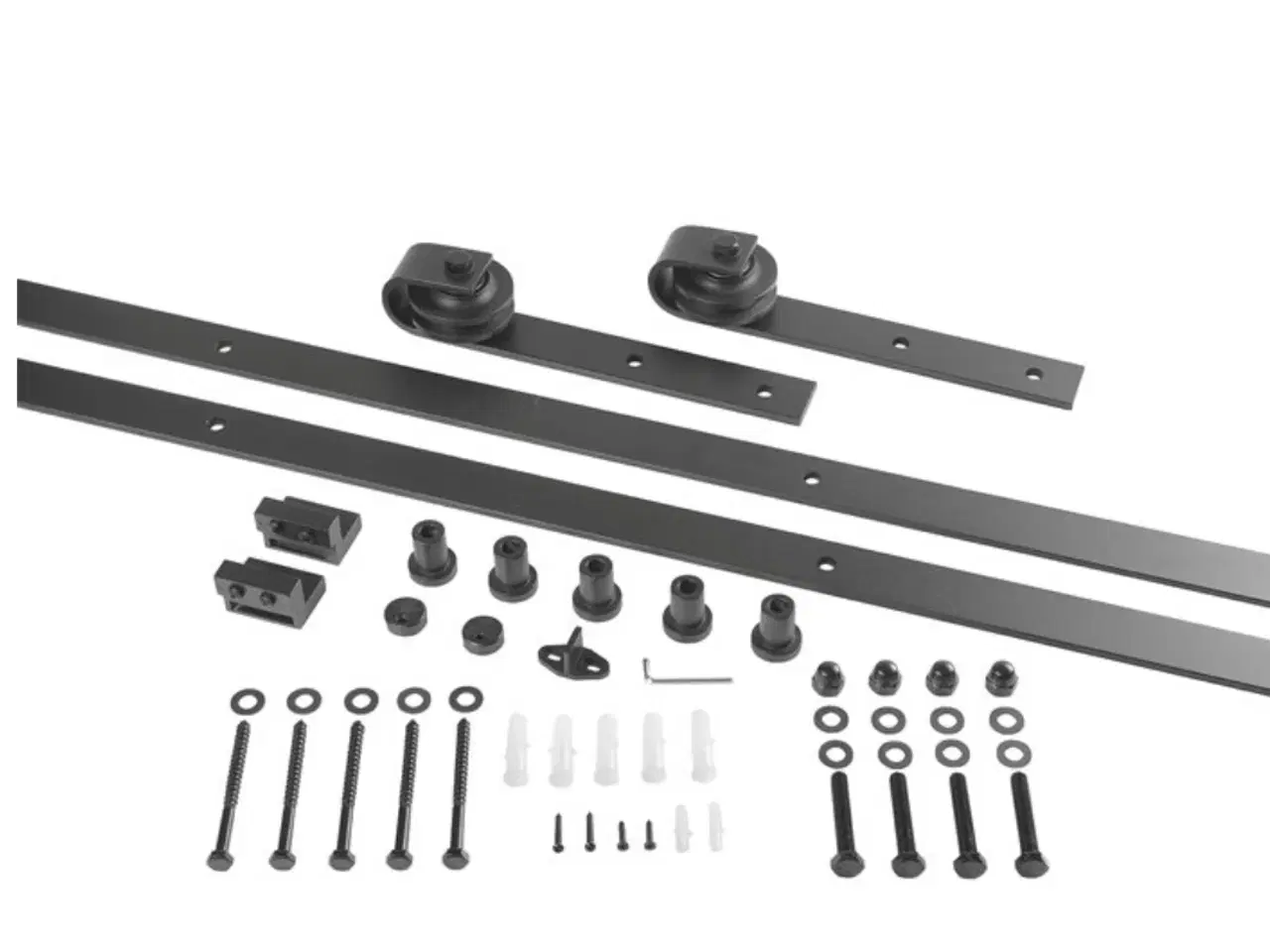 Billede 1 - skydedørssæt retro sort