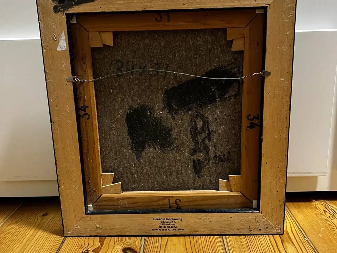 Billede 4 - Farverig abstrakt akrylmaleri – kun 70 kr