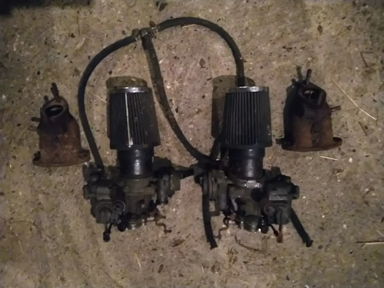 Billede 1 - VW Bobbel dobbelt karburator sæt