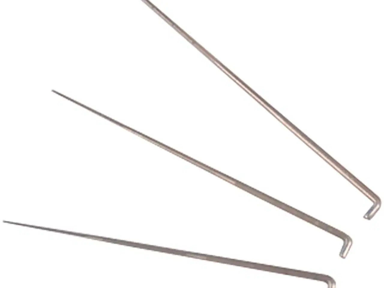 Billede 1 - Grove filtenåle 7,5 cm - 10 stk. til kreative projekter