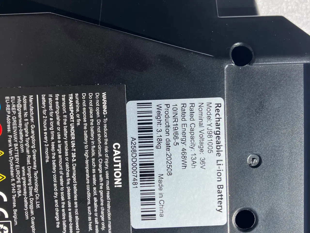 Billede 8 - Cykel batteri 