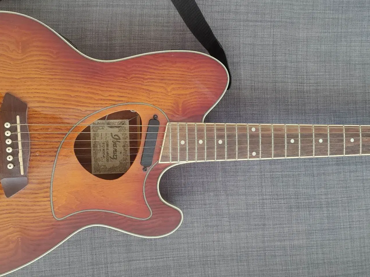 Billede 1 - Ibanez TCM50E Halvakustisk guitar