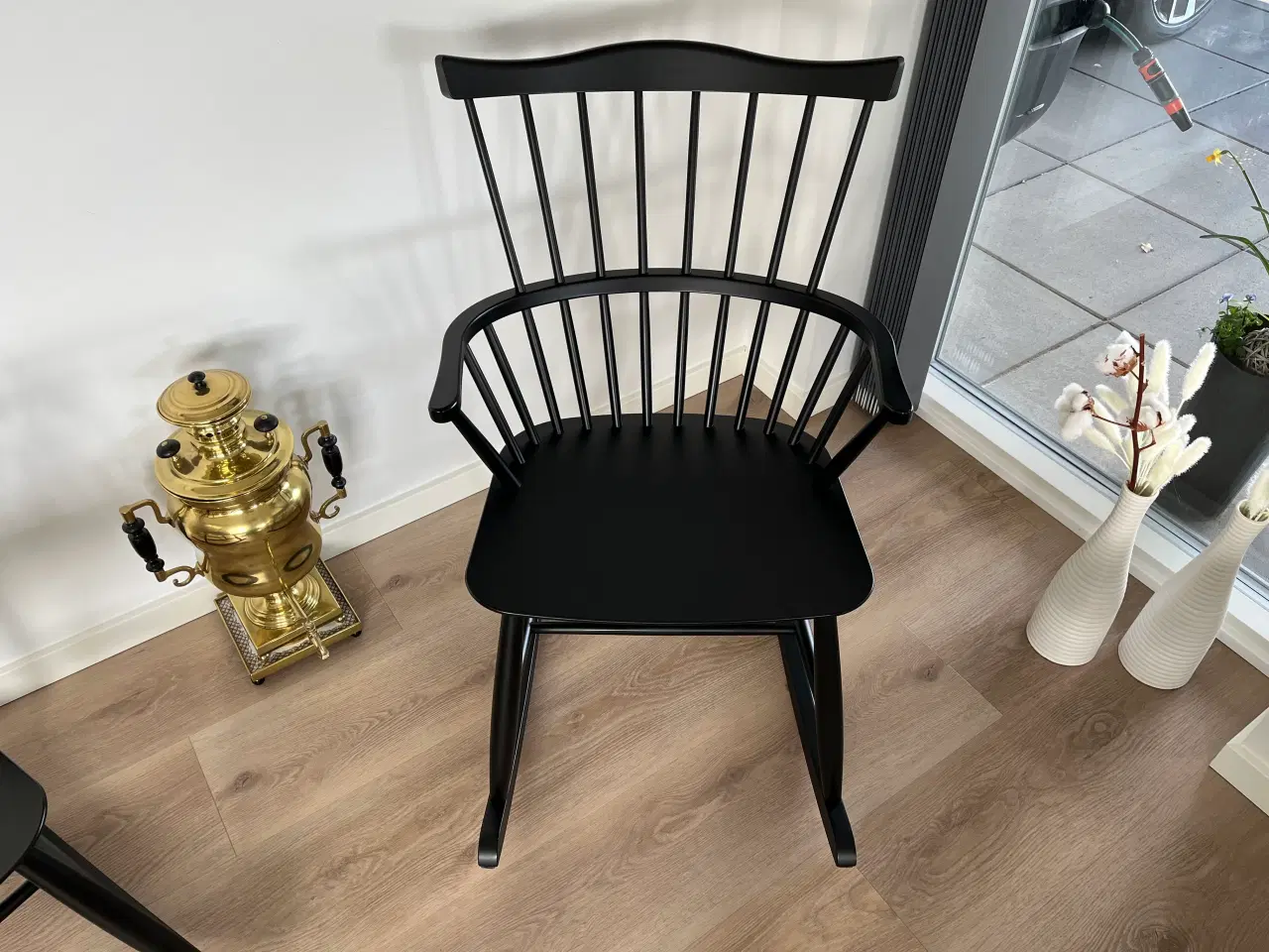 Billede 4 - 2 FDB J52G-Gyngestole i farven Black.