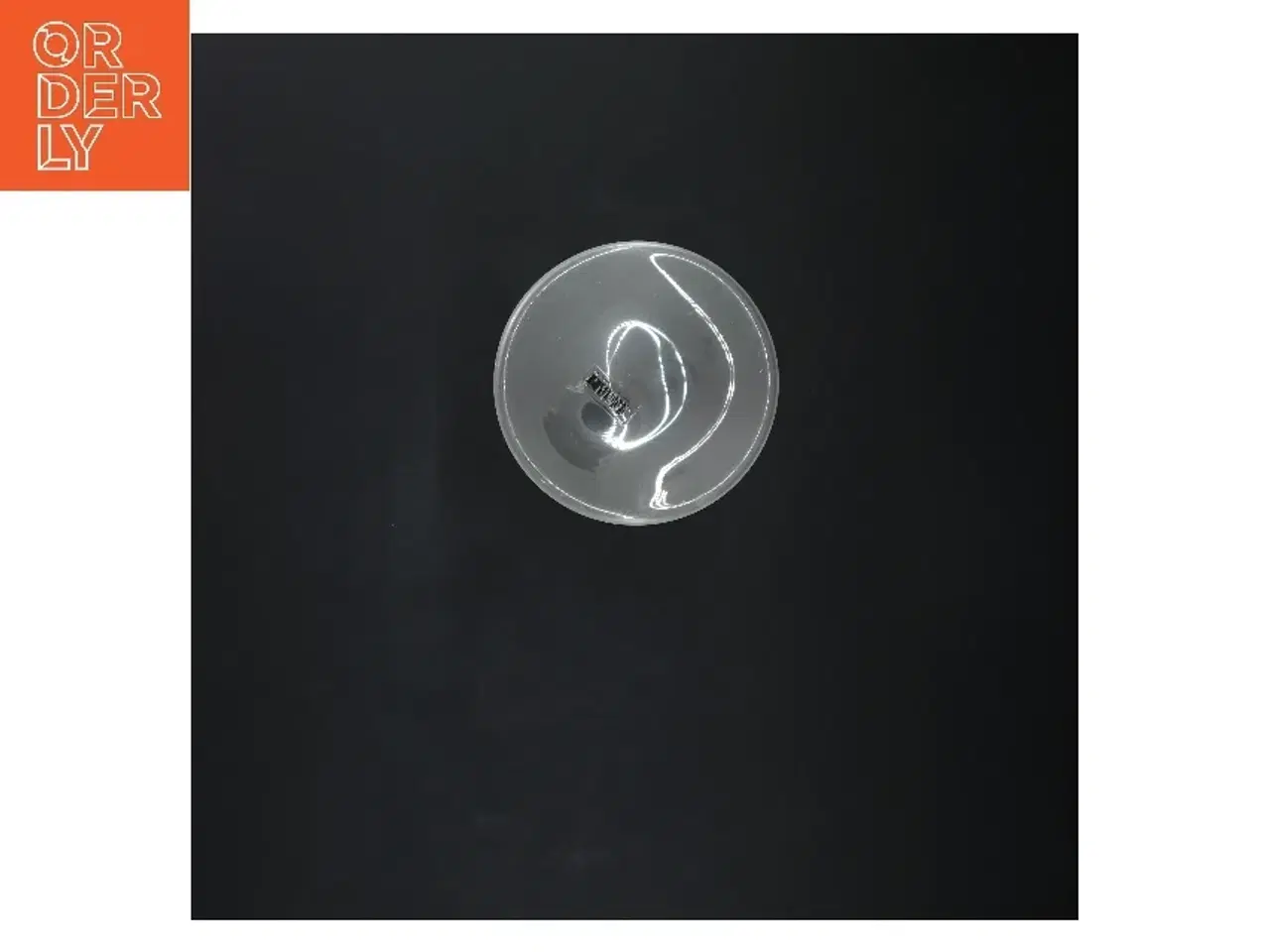 Billede 3 - Glas vase med blå accent fra Sent (str. 18 cm) Murano glas