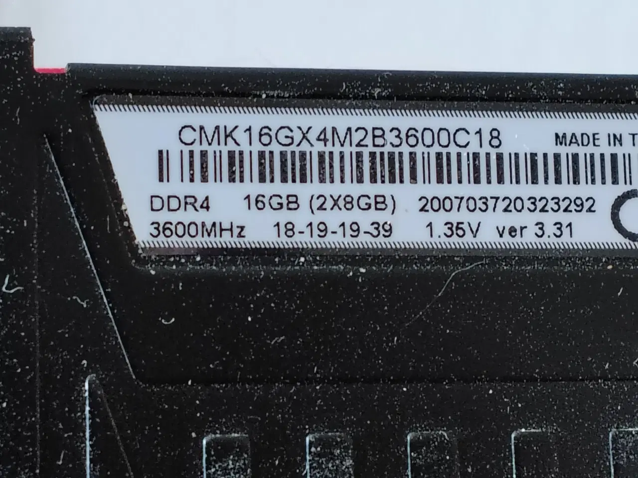 Billede 1 - RAM - DDR4-2X8GB-Corsair Vengeance