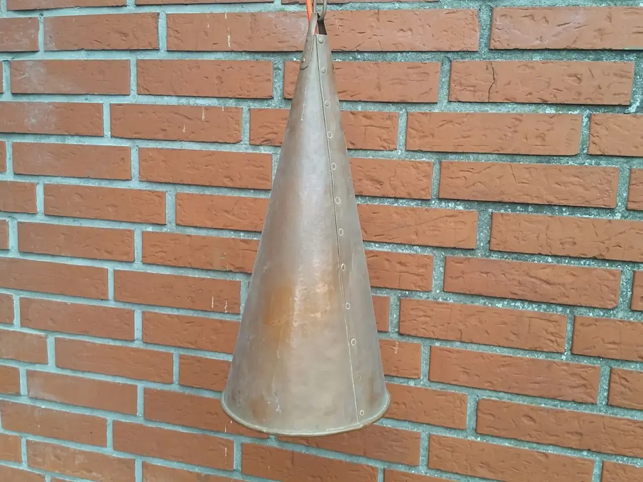 Billede 1 - Kobber lampe
