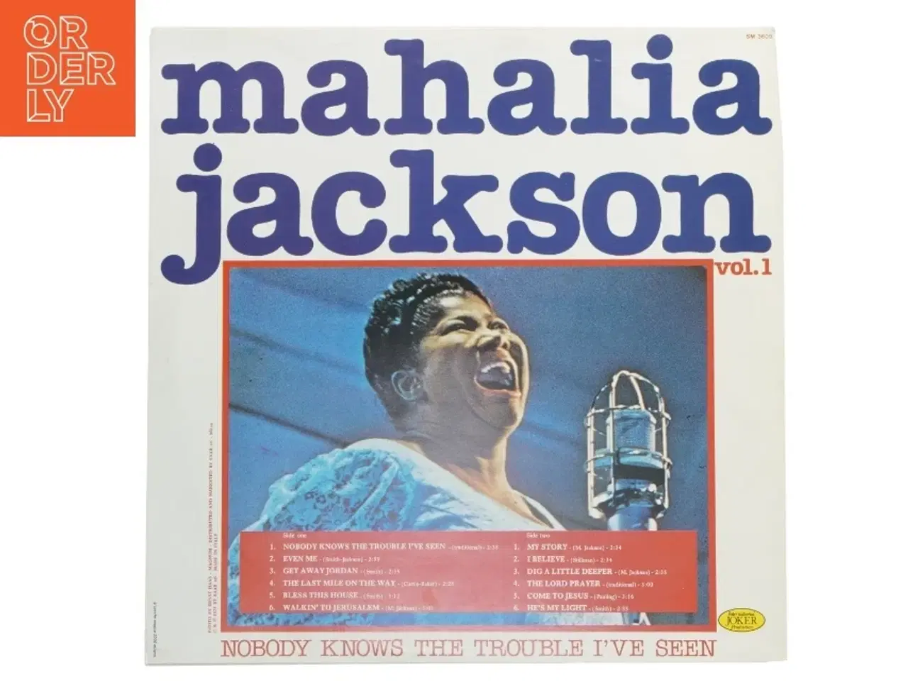 Billede 1 - Mahalia Jackson LP Vol.1