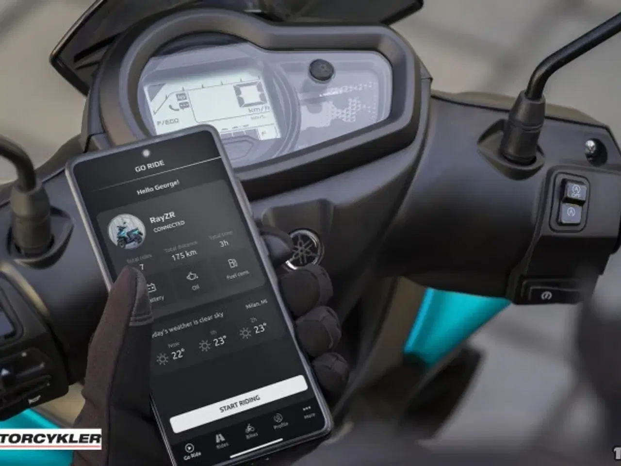 Billede 14 - Yamaha RayZR Anodised Red