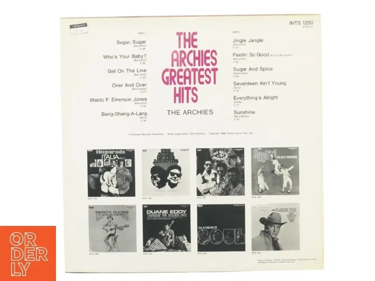 Billede 3 - The archies greatest hits fra Rca (str. 30 cm)