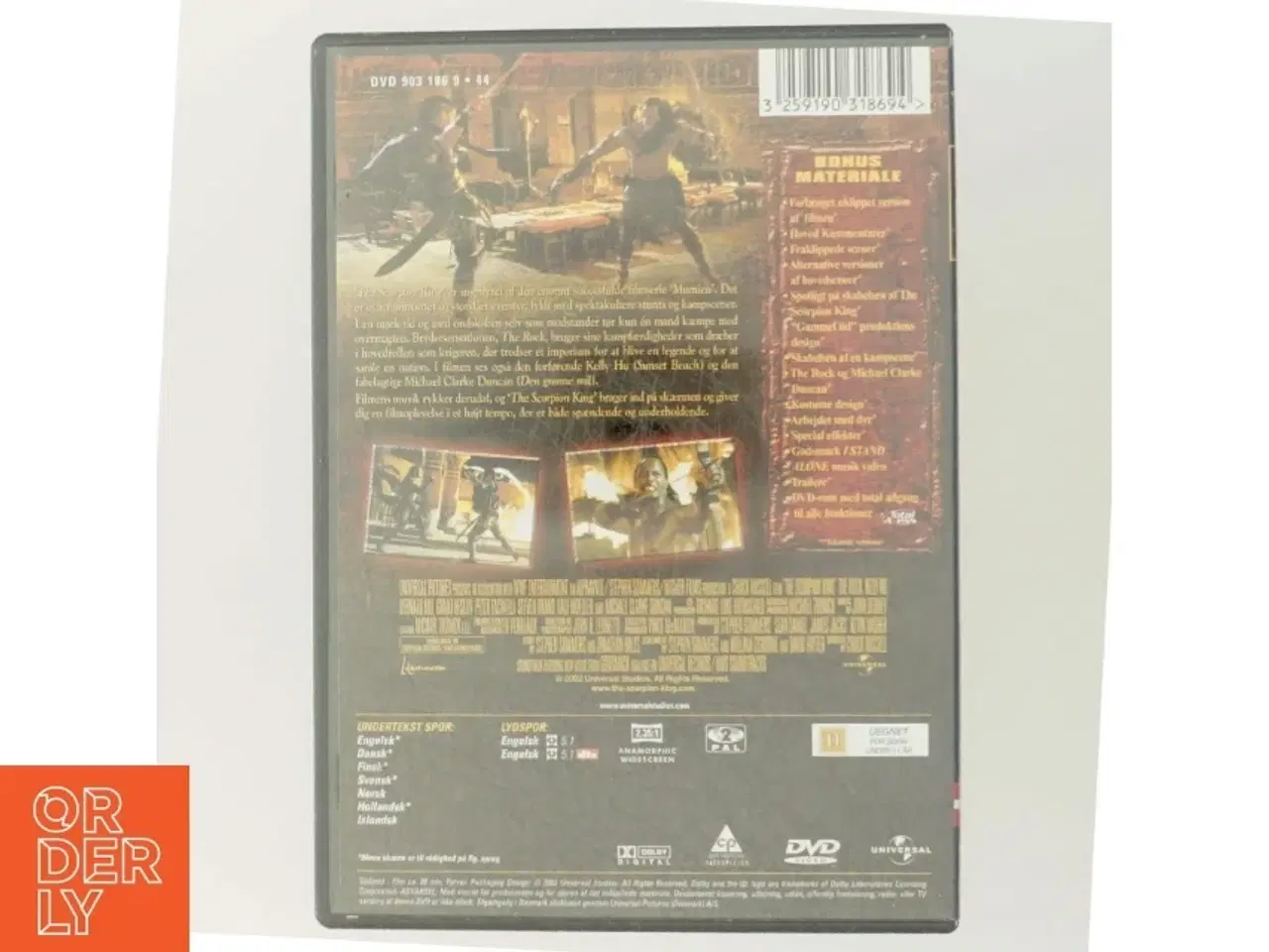 Billede 3 - The Scorpion King DVD fra Universal