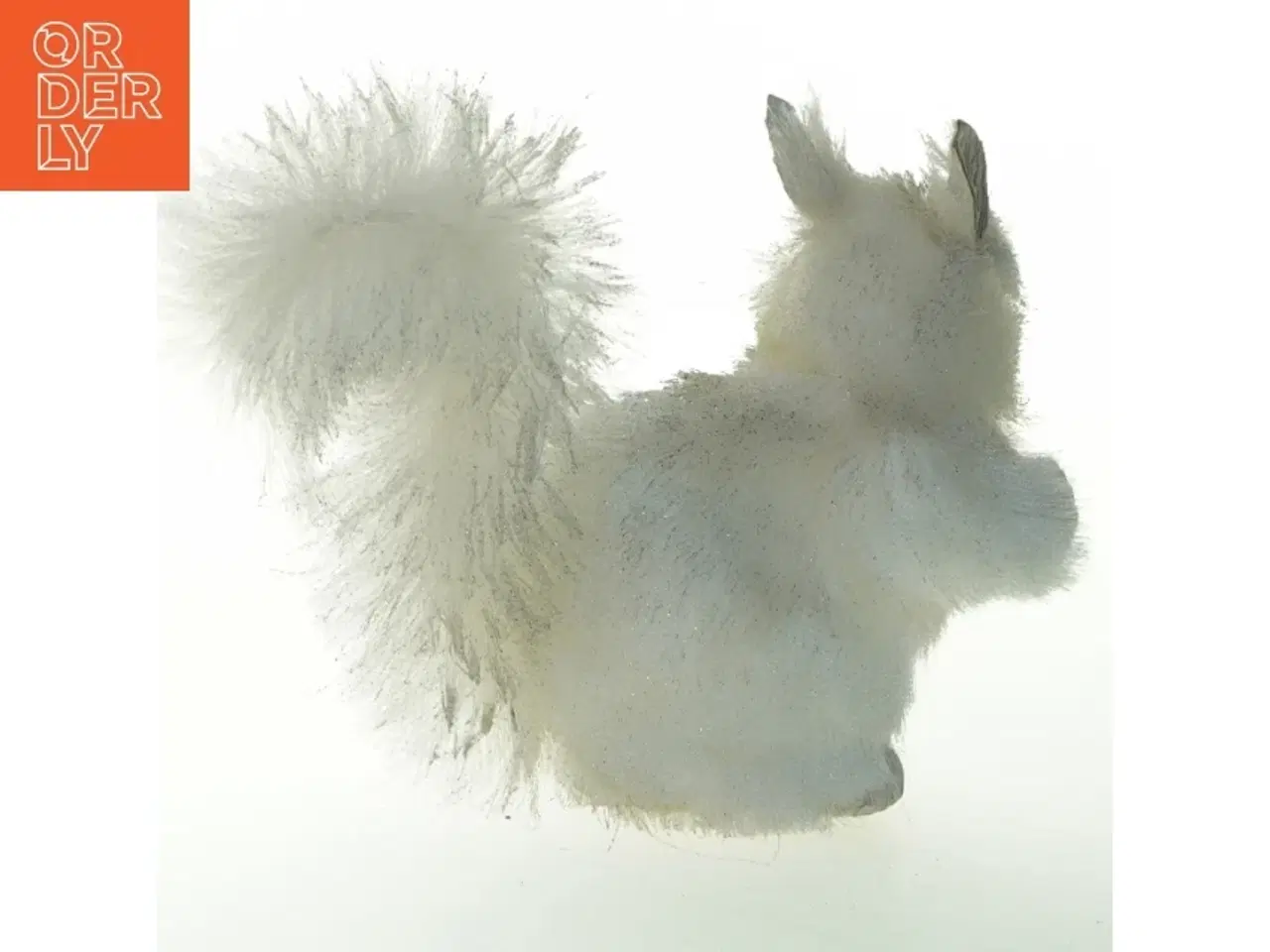 Billede 2 - Jule glitter egern figur (str. 17x17 cm)