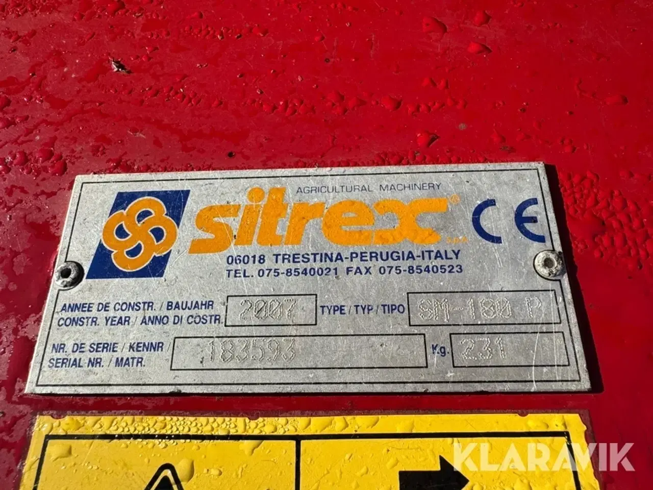 Billede 5 - Klippebord Sitrex SM 180 P